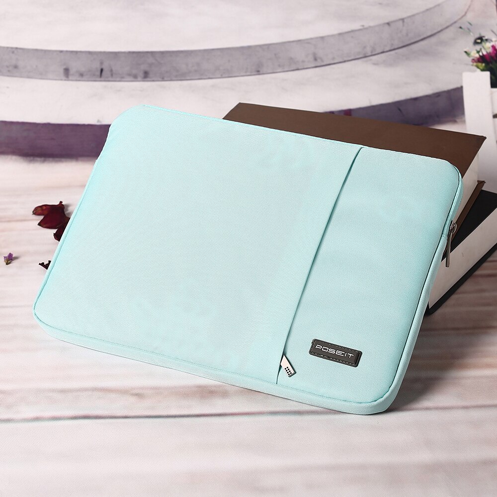 Laptop Bag 15.6 inch Tablet Notebook Sleeve Case Bag Pouch Cover For HP Lenovo ThinkPad Dell Acer Dell 15.6 inchs: White Turquoipse