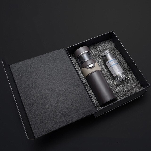 Tea Water Separation Thermos Bottle Stainless Steel Tea Strainer Thermos Infuser Tumbler Vacuum Flask With Tea Filter Two Cover: 16