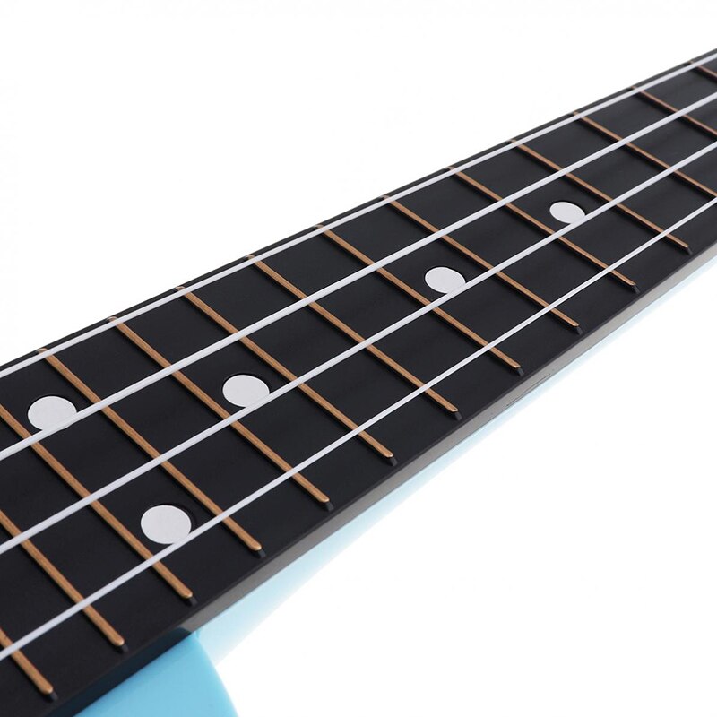 Ukelele para niños principiantes, guitarra pequeña, instrumento educativo para la primera infancia, Color de 21 pulgadas, ukelele acústico de 4 cuerdas