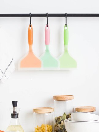 Hög temperatur silikon spade non-stick spade jade spade tjock ägg spade pizza spade