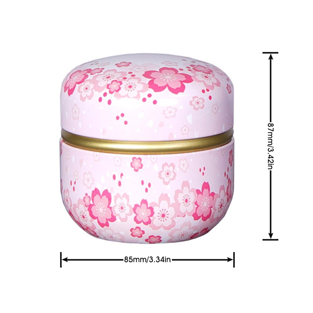 Classical Chinese double-lid tea cans, sealed oval tea cans, suitable for bulk tea, rock candy and coffee