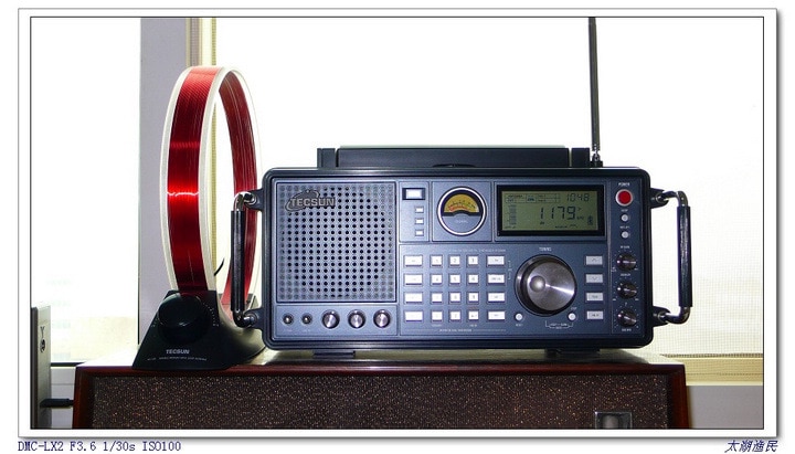 1 stk tecsun en -100 an-200 am mw antenne til fm radio tunbar medium bølge gain radio tilbehør antenne værktøj 2 stil sort