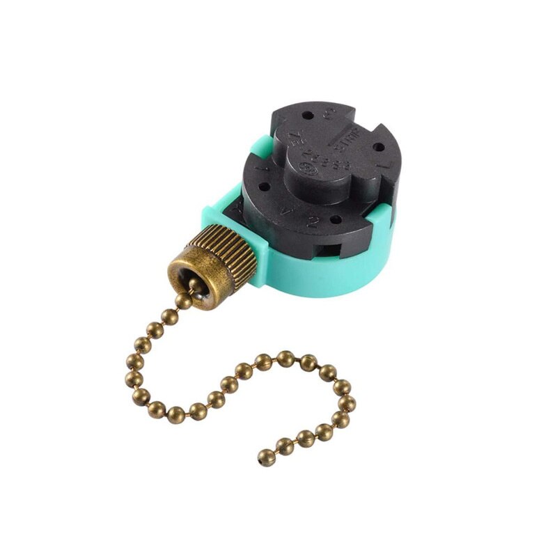 Plafond Ventilator Schakelaar 3 Speed 4 Draad ZE-268S6 Fan Pull Keten Speed Control Switch: A3