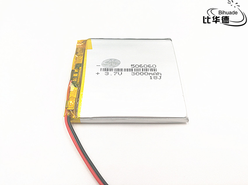 1 Teile los 3 7 V 3000 MAh 506060 Lithium Polymer Grandado 1-teile-los-3-7-v-3000-mah-506060-lithium-polymer-grandado