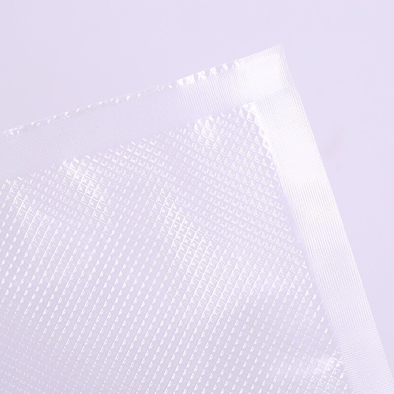 5M A Roll of Food Vacuum Sealer Packaging Bag Clear Single-Sided Texture Heat-Sealed Compressed Mesh Bag Vacuum Bag 15-30cm