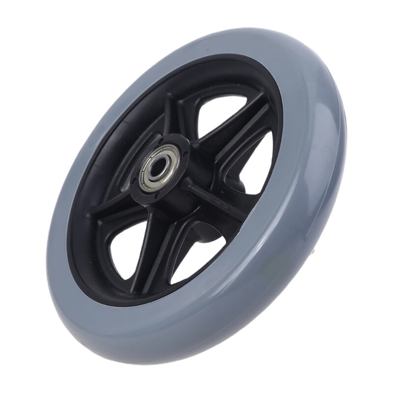 2 stk 150mm (6 ") rullestol hjul tilbehør pp gummi kontorstol rullehjul rullestol møbler hardware