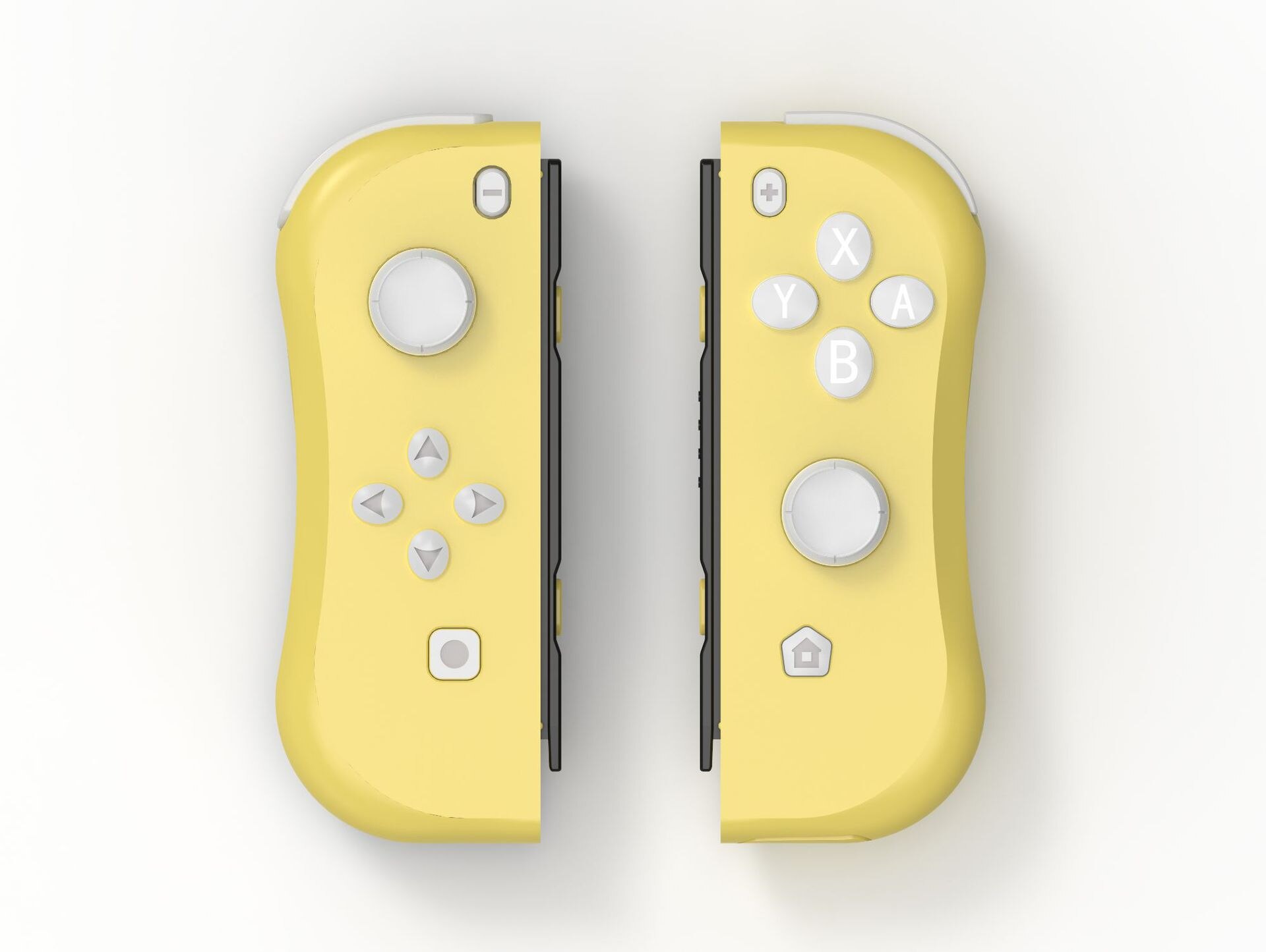 Gota de compras gampad para interruptor sem fio controlador l/r bluetooth gamepad para nintend switch ns alegria jogo punho para interruptor: yellow