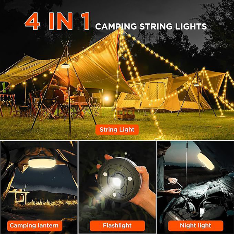 4in1 Camping Lamp Strip LED Atmosphere 10M Length ... – Vicedeal