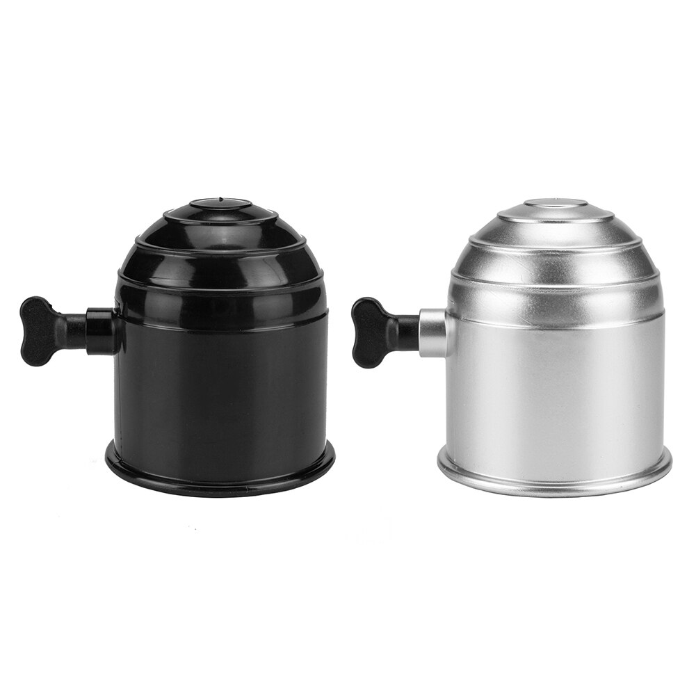 Capuchon de Protection universel pour boule d'attelage, avec bouton à vis, 50mm, couverture de boule de remorquage pour remorque, pièces de décoration extérieures d'automobile