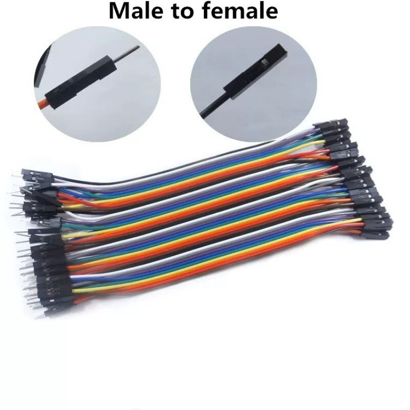 1 Pcs Dupont Line 20CM 40 Pin Male to Male + Male to Female and Female to Female Jumper Cable Dupont Cable for Arduino DIY KIT