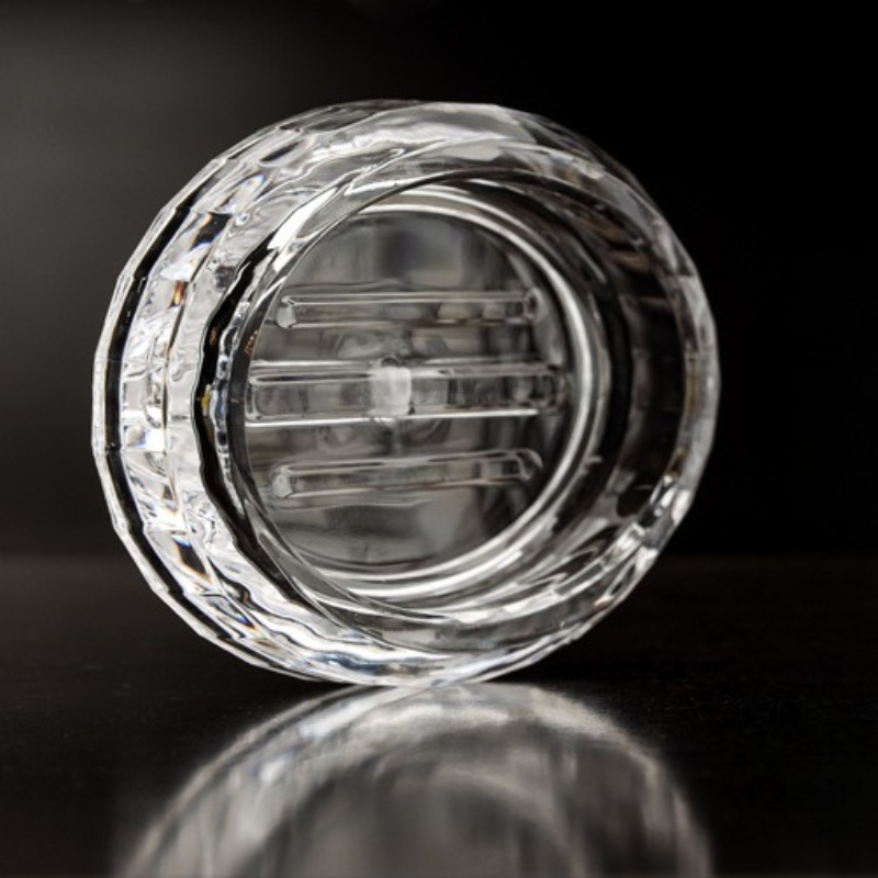 Transparent Acrylic Soap Box Hotel Home Daily Necessities Oval Soap Box Simple and Convenient