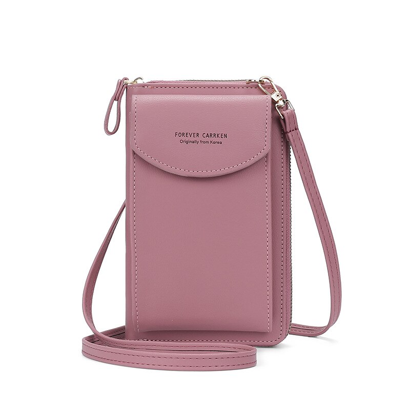 mini Håndveske dame - Enkel Stil - Skulderstropp - Crossbody Veske - Glidelås: Dousha