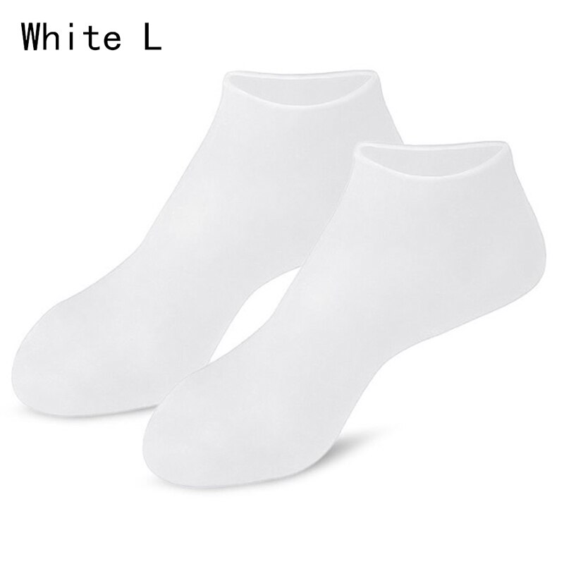 Chaussettes élastiques antidérapantes en Gel de Silicone, Protection des pieds, Protection des pieds, couverture de semelle, talon sec: N3