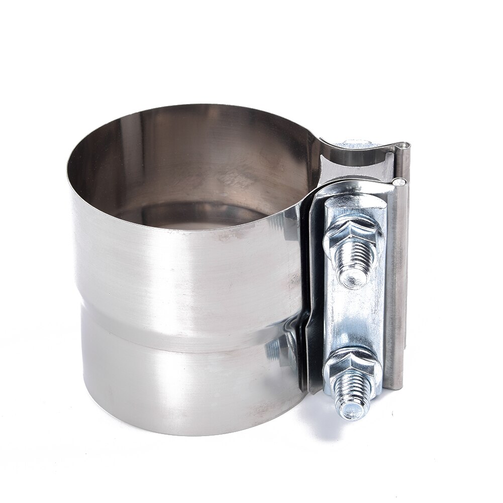 3 inch Exhaust Pipe Clamp Stainless Steel Anti-Corrosion Reusable Silver Parts