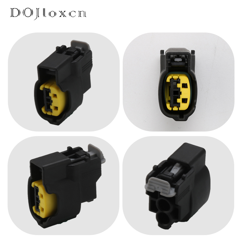 5/10/20/50/Sets 2 Pin Molex Socket Auto Wiring Plug Waterproof Automotive Wire Harness Cable Black Female Connector 49093-0211