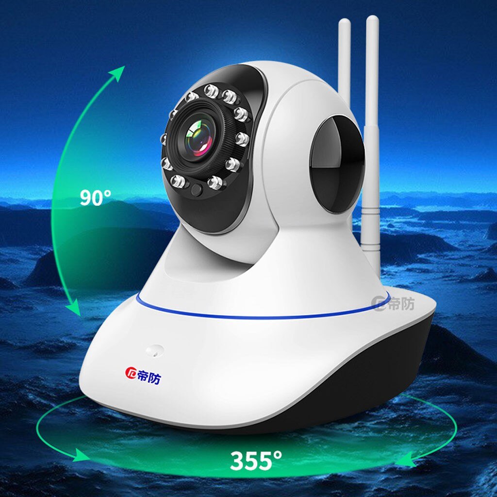 Wireless Camera 360 Degree Home Surveillance Camera WIFI Remote HD Monitor Support For Android And iOS System Smartphones
