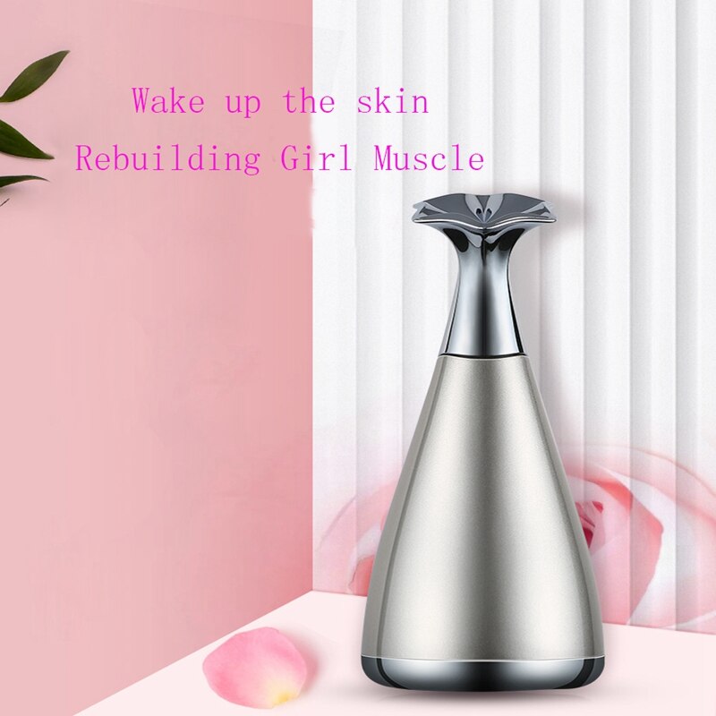 Magnetic Import Instrument Ion Microcurrent Face Massage Instrument Import and Export Small Gyro Dumbbell Cosmetic Instrument