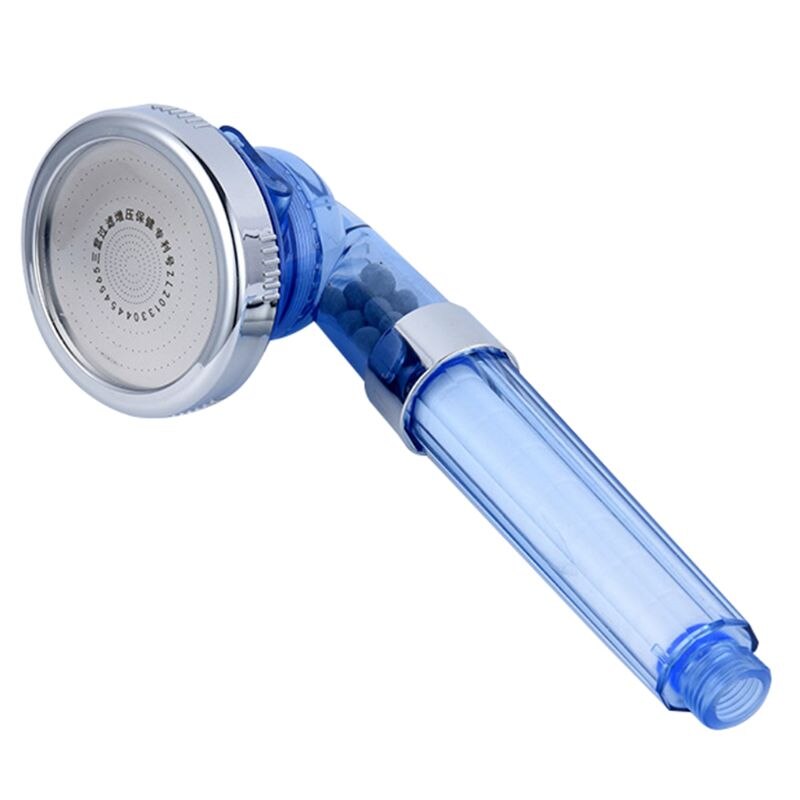 Douchekop met 3 standen, hoge druk, met pp-katoenen filter, met 2 stuks pp-katoenen filters  l29k
