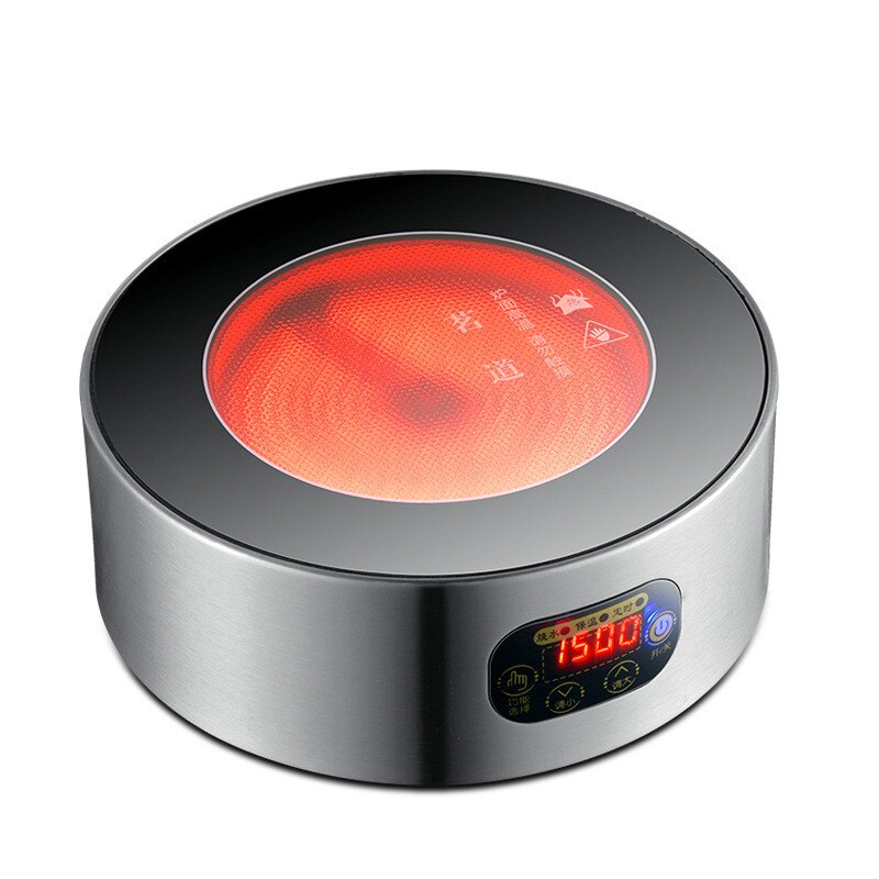 220V Cooker Plate Mini Electric Heater Stove Tea Maker Multifunction Heater Heating Furnace Kitchen Appliance 1500W