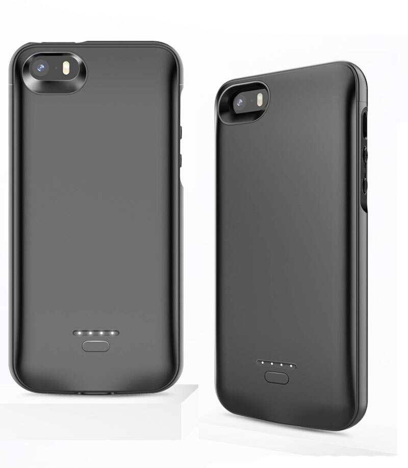 4000/5000/5500mAh Battery Case For iphone 5 5S SE 6 6s 7 8 X XS MAX XR Powerbank Battery Charger Case For iphone 6 6 s 7 8 plus