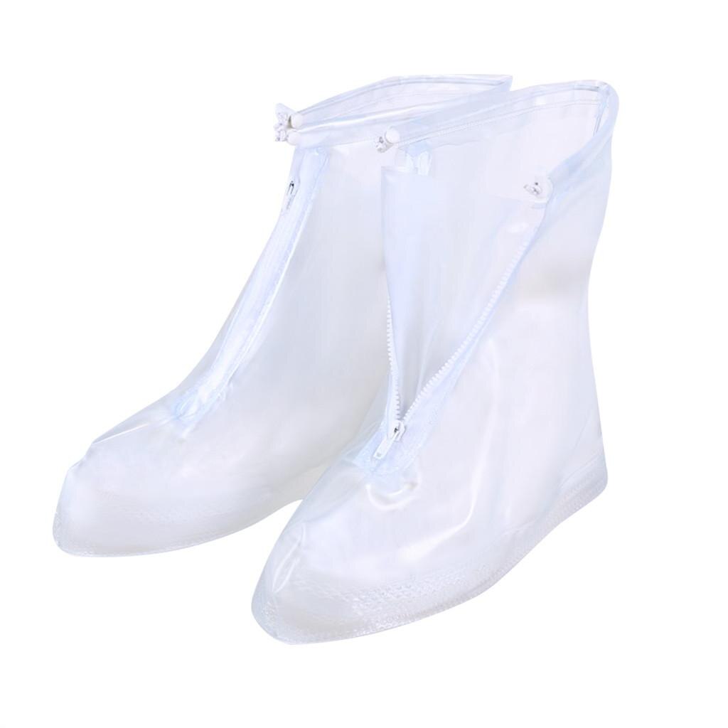 1 Paar Van Herbruikbare Latex Waterdichte Regen Laarzen Set Antislip Rubber Regen Laarzen Overschoenen S / M / L / Xxl Schoen Accessoires K20: XXL