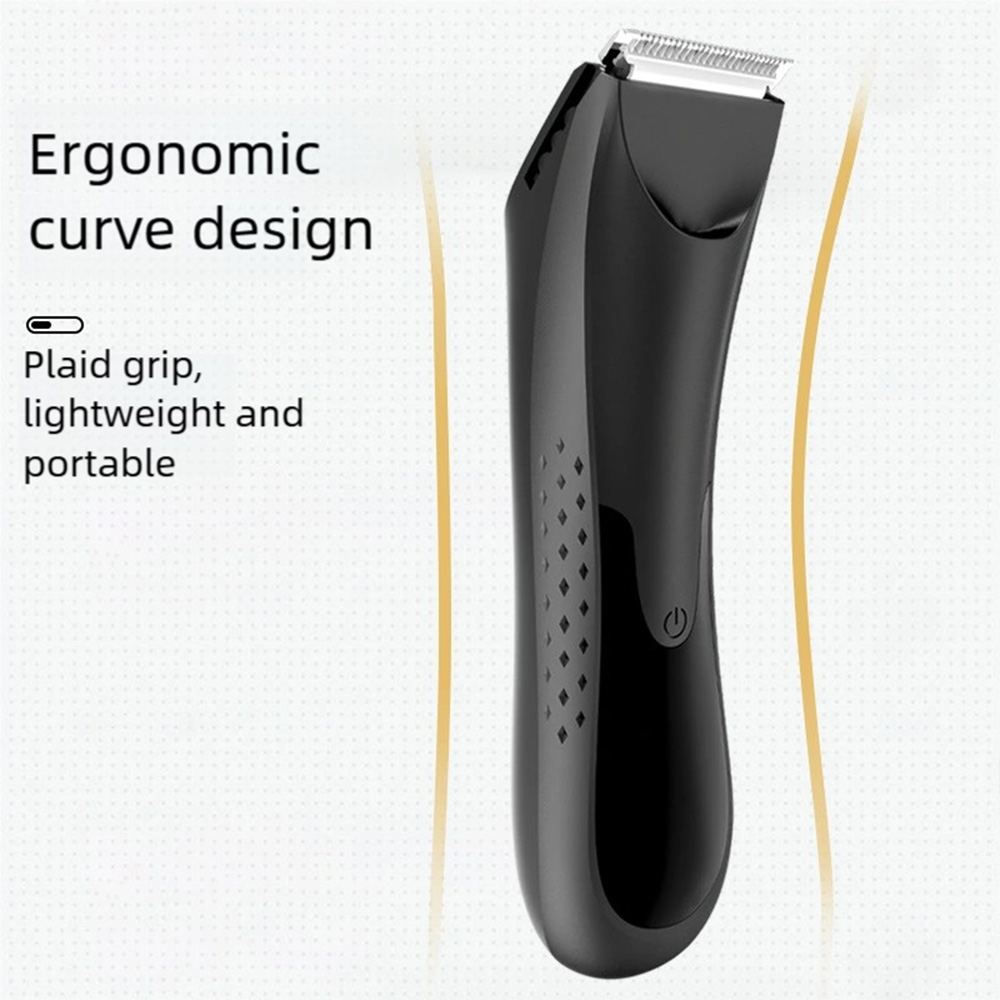 Body Trimmer For Men Rechargeable For Sensitive Areas Bikini Armpit Electirc Body Hair Trimmer Full Water Proof Body Shaver
