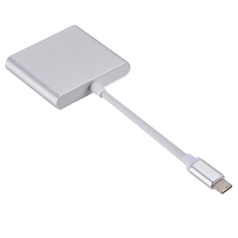 Usb C Naar Hdmi 3 In 1 Kabel Converter Voor Huawei Usb 3.1 Thunderbolt 3 Type C Switch Naar Hdmi 4K Adapter Kabel 1080P