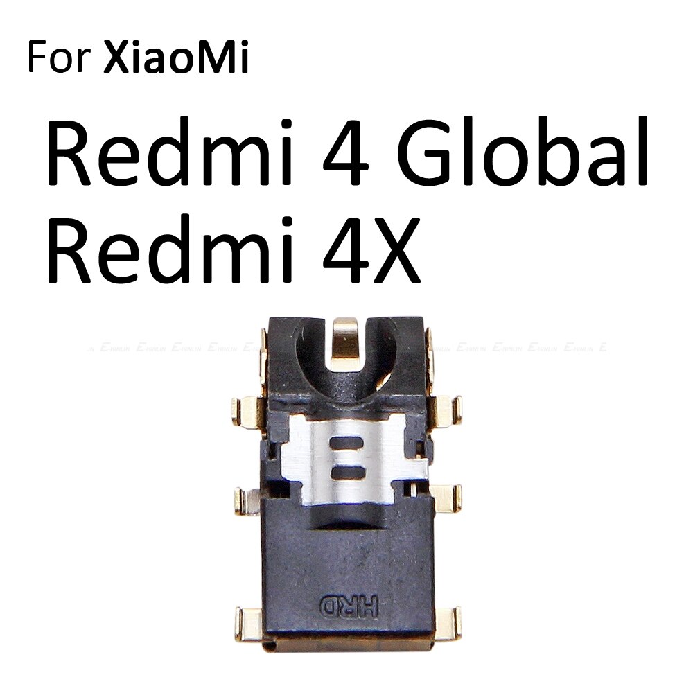 Ear Earphone Headphone Jack Audio Port Connector Flex Repair Parts For XiaoMi Redmi Note 5A 4X 4A 4 3 Pro: For Redmi 4X