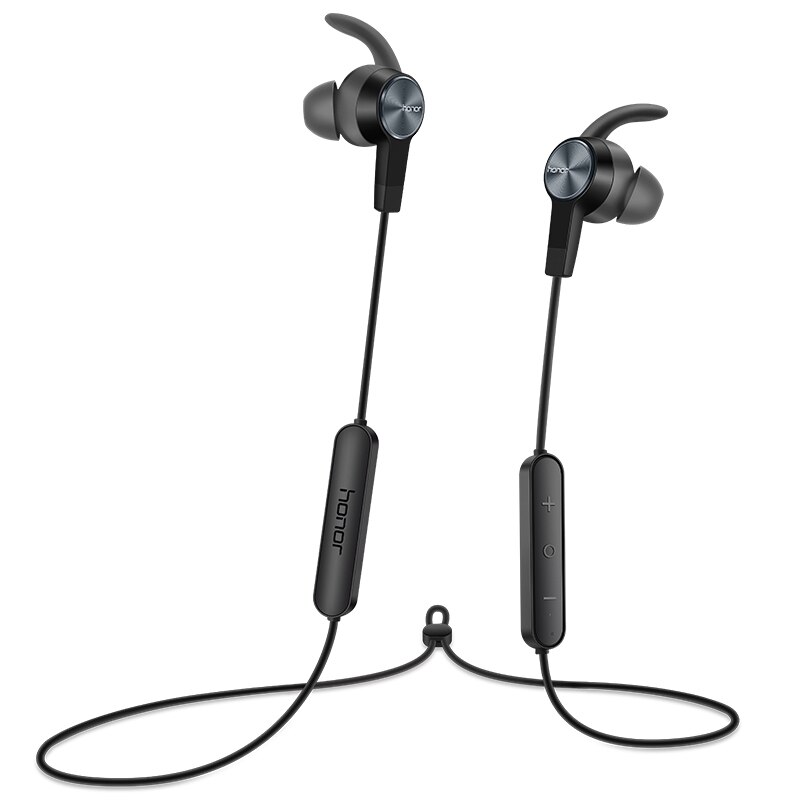 Huawei Honor xSport Auricolare Bluetooth sono61 IPX5 Impermeabile BT4.1 Musica di Controllo del Mic Auricolari Senza Fili per androide IOS D5: nero