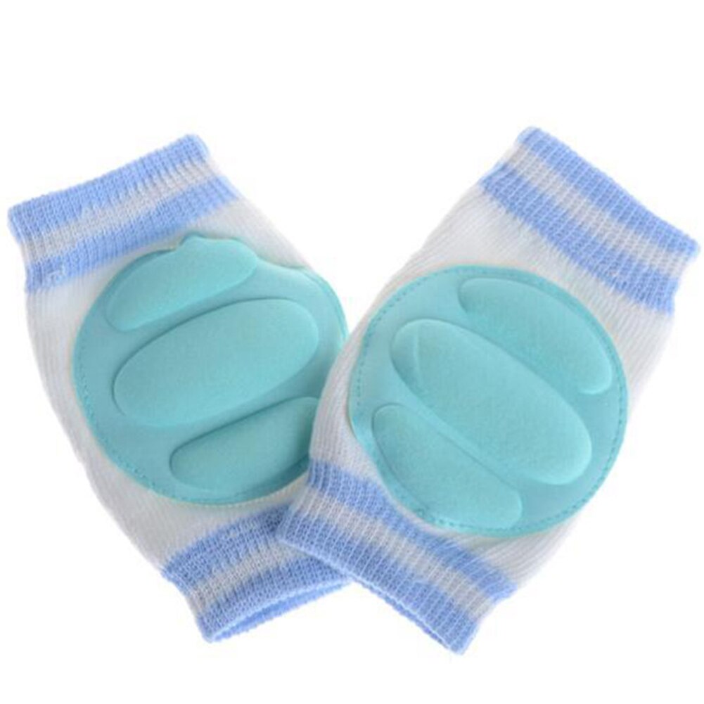Unisex Baby Child Toddler Crawl Knee Caps Warm Protector Pads Safety: blue