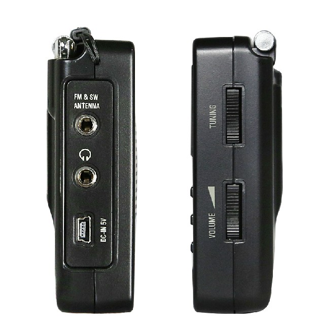 Originele TECSUN PL-606 DSP Radio FM Stereo/MW/SW/LW Radio Ontvanger digitale full-band FM stereo Draagbare Radio