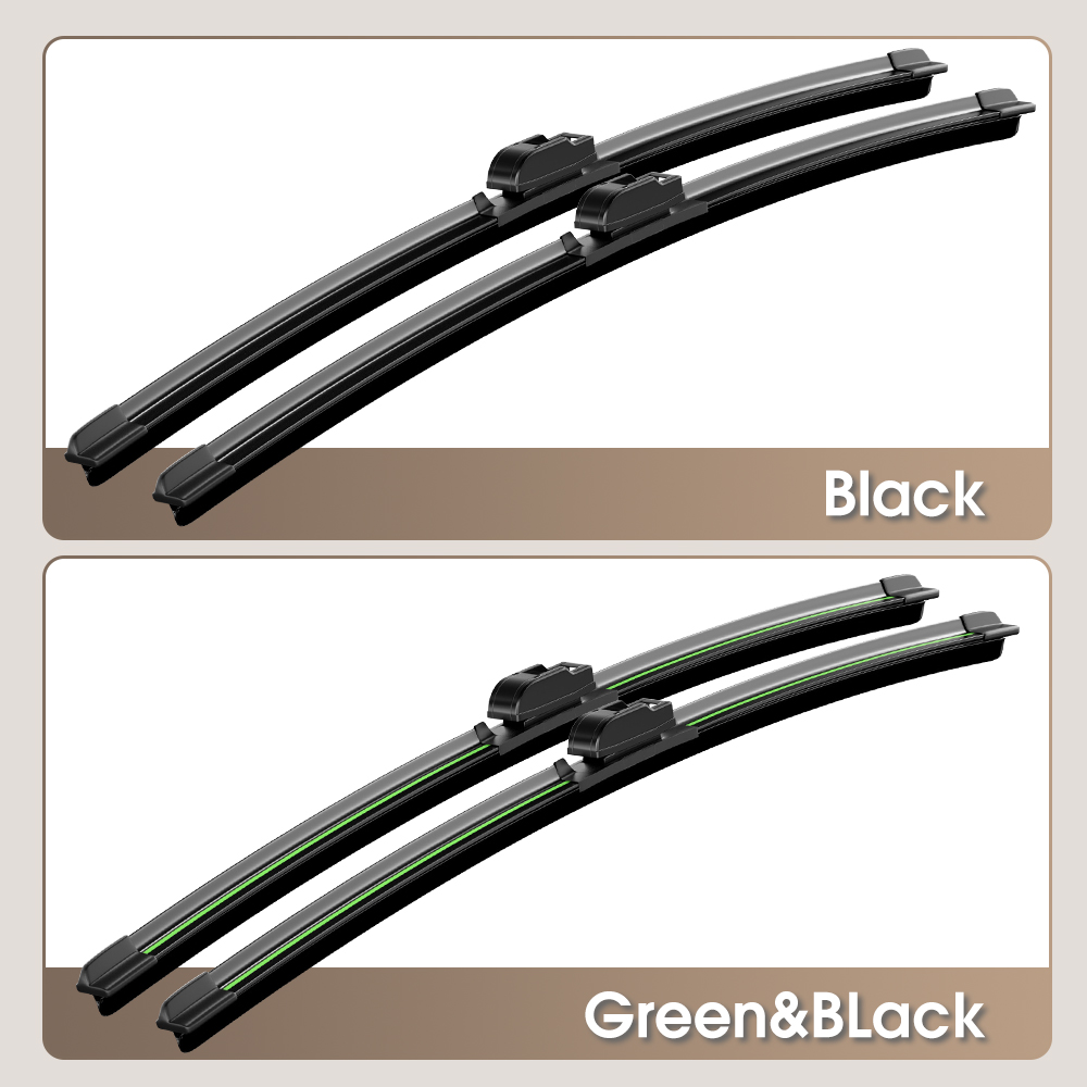 For Peugeot RCZ Front Windshield Wiper Blades 2pcs Windscreen Window Accessories