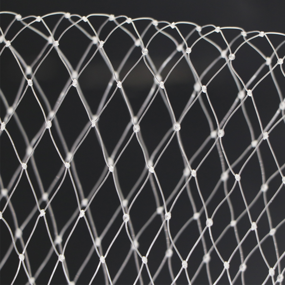 3 x 1–20 m Anti-Vogel-Netz, Garten- und draussen-Schädlingsbarriere, geknotetes quadratisches Netz, Schutznetz, extra starkes Nylonnetz für Geflügelzucht