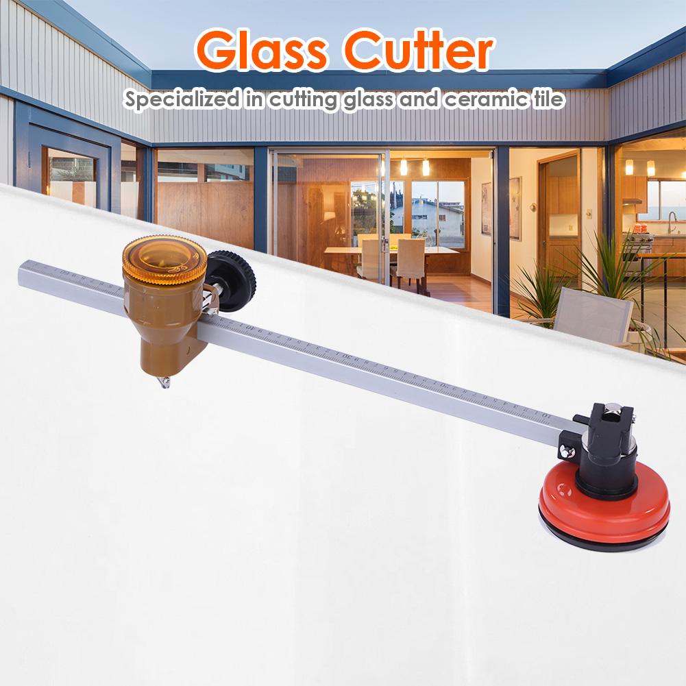 Industrial Grade Compass Cutter Multi-function Roller Type Glass Cutter Circular Cutter Lampblack Machine Hole Opener