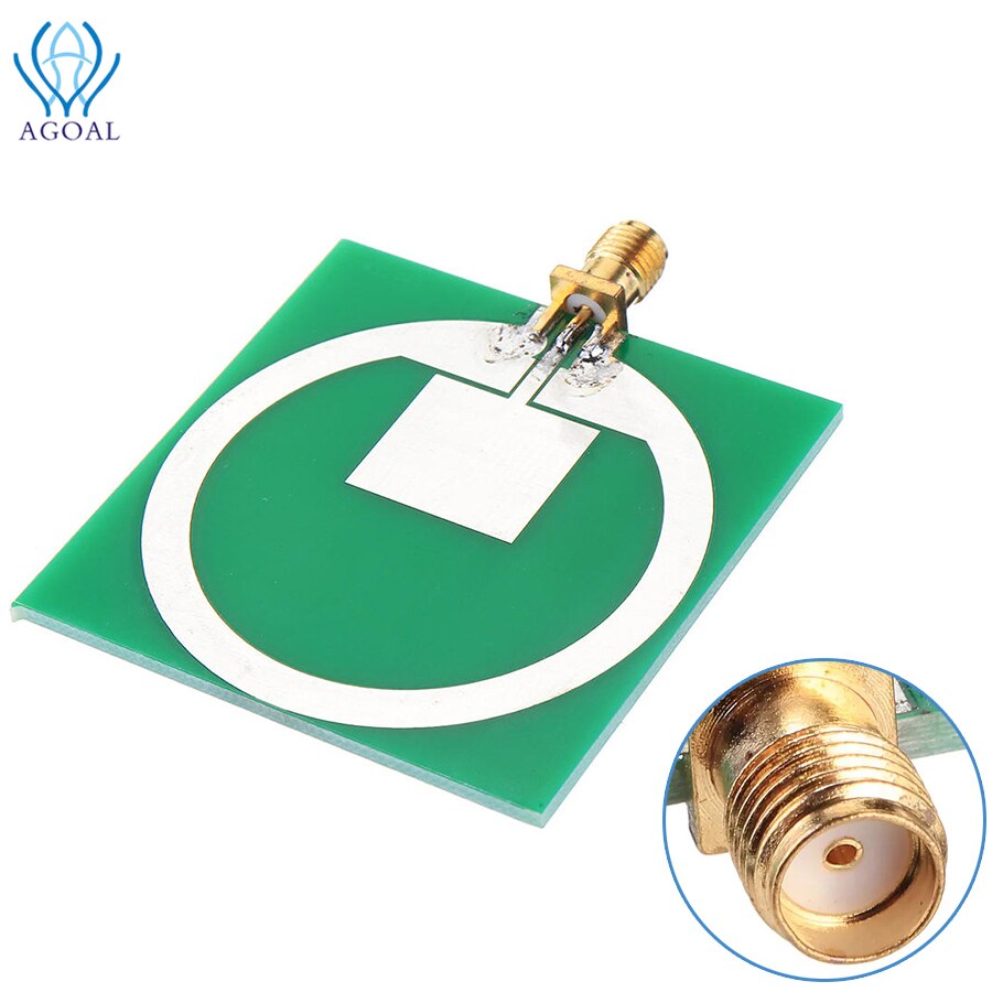 UWB Ultra Wideband Antenna 2.4Ghz-10.5Ghz 10W (40dBm) Pulse PCB Antenna Module For DIY Self-Made Expreiment