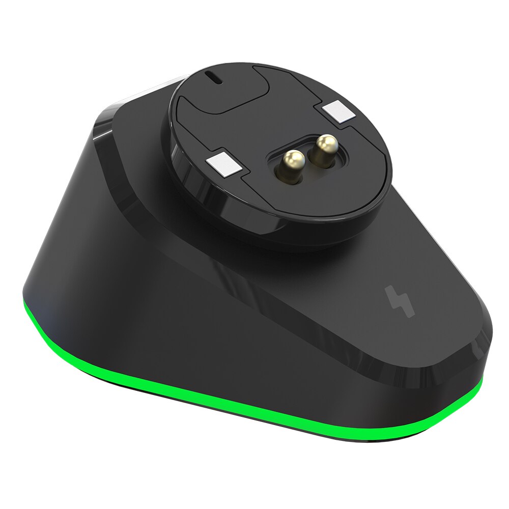 For Logitech G502 Wireless Gaming Mouse Charging Dock Magnet Contact Fast Charge Dual USB3.0 with RGB Breathing Light 2m Cable