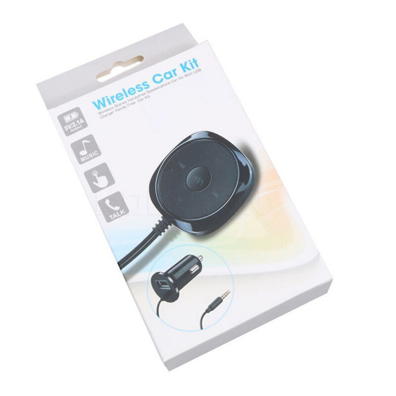 Car Bluetooth Adapter 2.1A USB Car Charger Wireless Audio MP3 Player Receiver