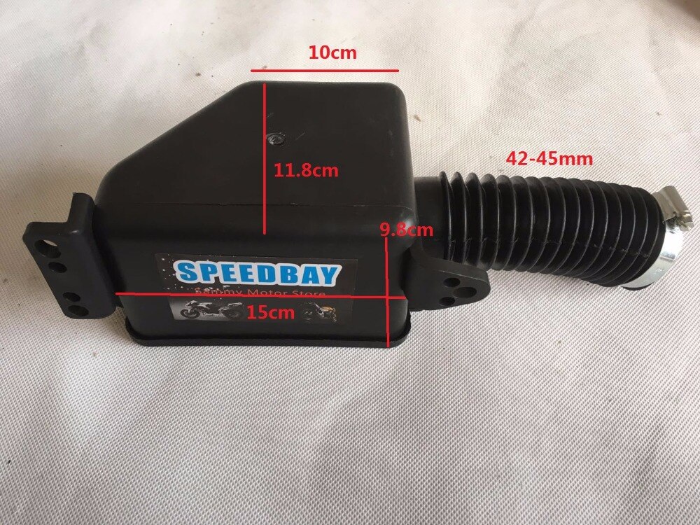 Modification Big Flow GY6 125 152QMI 157QMJ Scooter Motorcycle Exhaust Air Filter Box Assembly