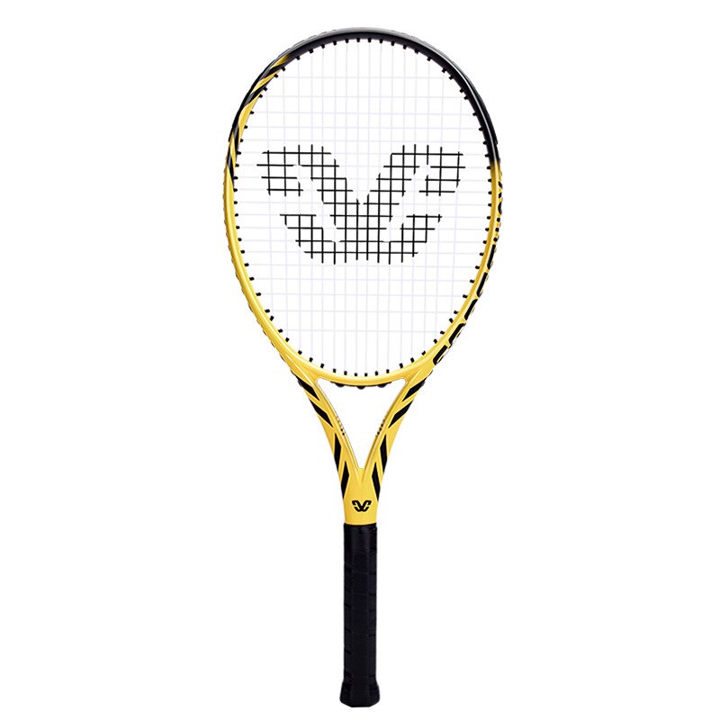 Professionele Alle Carbon Tennisracket Enkele Volwassen Ultra Licht G4 Paddle Rackets Mannen Vrouwen Tennis Training Voor Beginner: Yellow Racket