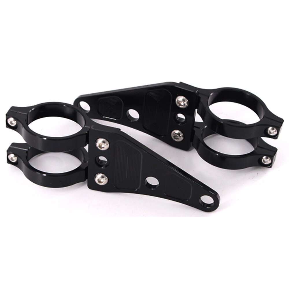 Soporte de montaje para faro de motocicleta, accesorios de aluminio para horquilla de 41mm
