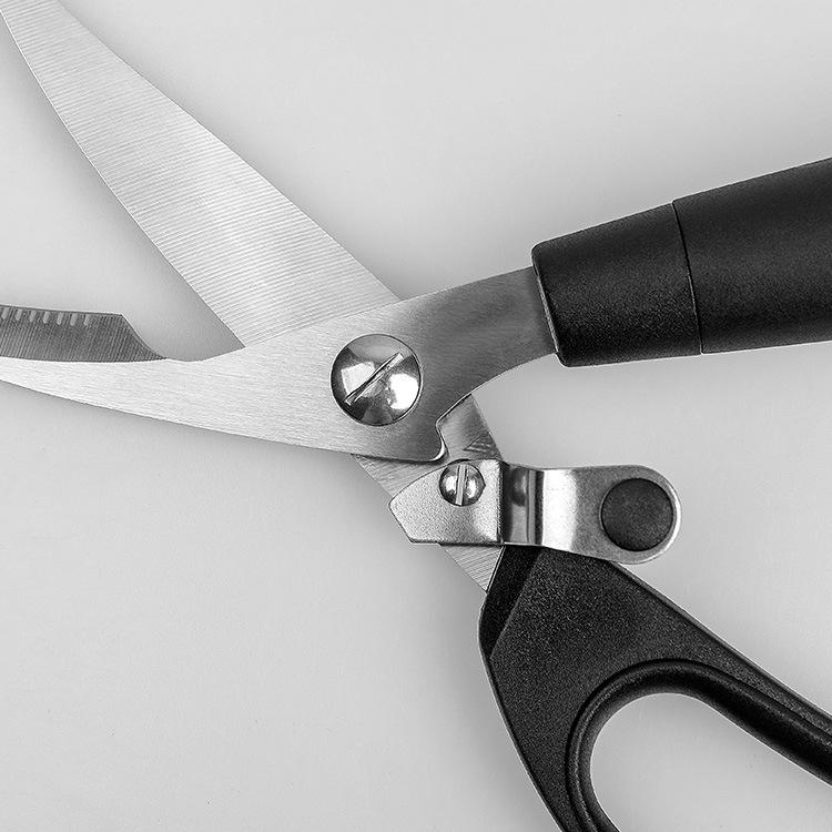 Tijeras de cocina, tijeras para huesos de pollo, pollo, pato, pescado, cortador, tijeras de acero inoxidable, báscula, tijeras de cocina limpias, cuchillo