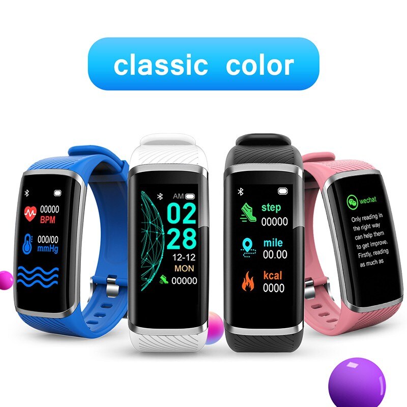 Fitness Armband Smart Polsbandje Reloj Fitness Tracker Smart Armband Bloeddruk Smart Band Hartslagmeter