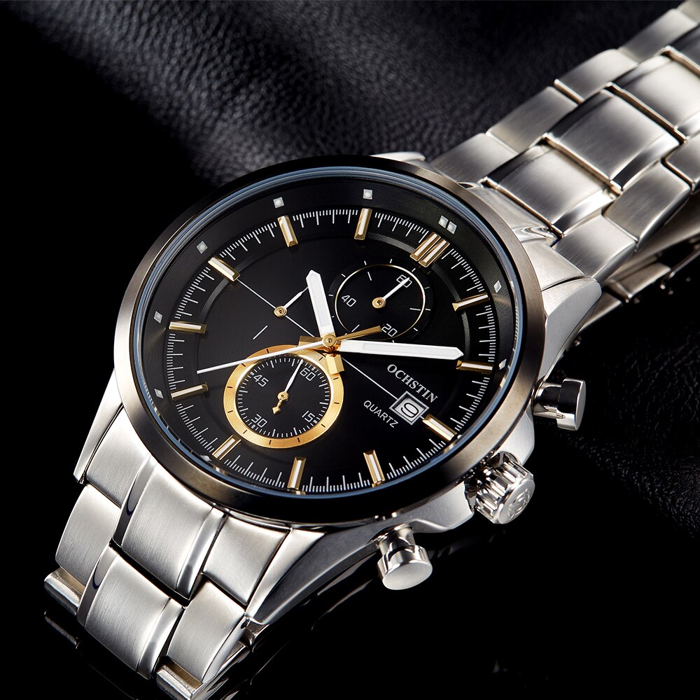 Ochstin Horloges Voor Mannen Polshorloge 30ATM Waterdichte Sport Outdoor Classic Man Quartz Mode Horloge Datum Klok Relogio Masculino