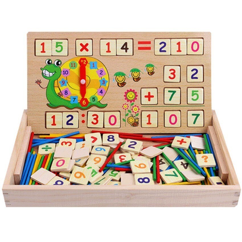 Multifunctional Digital Computing Children Mathematics Early Education Toys 3 -4 -5 -6 Years Old Mathematical Educational Toys