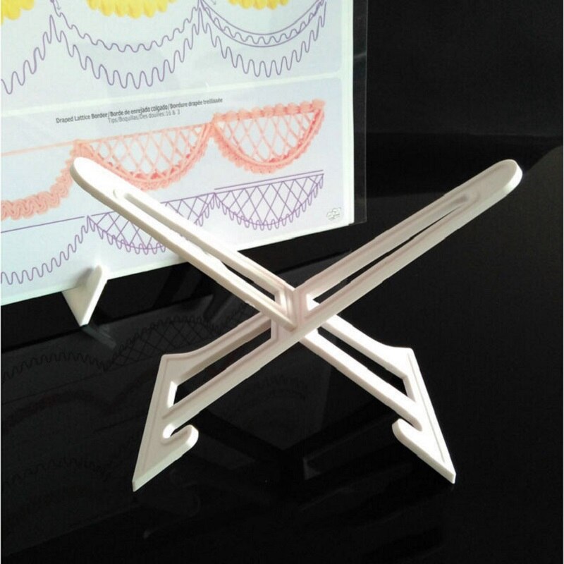 23pcs/set Practice Paper+Drawing Board Standing Easel Template Paper Decor Practice Decorating Cake Icing Tools