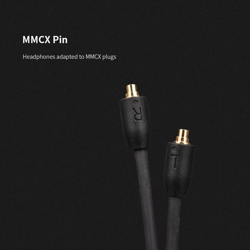 Cable inalámbrico Bluetooth KZ ZS10 BA10, módulo de actualización KZ, Cable con conector de 2 pines/MMCX para KZ ZS10/ZS6/ZS5/ZS4/ZST/AS10/ES4: mmcx plugs