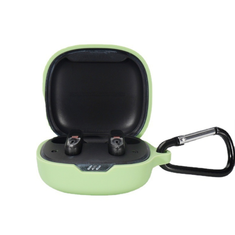 Compatible for JBL Wave Flex Headphone Cover-Shockproof Anti-scratch Protective Sleeve Washable Housing Dustproof Shells: green