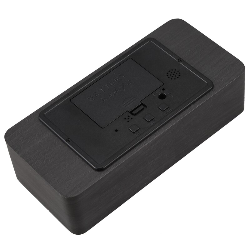 Moderne led wekker temperatuur vochtigheid elektronische desktop digitale tafelklokken