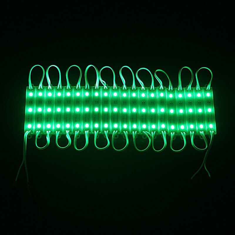Superljus smd 5630 5730 led-modul  dc 12v 20 st 3 led vattentät dekorativt ljusskylt reklambakgrund bokstavsbelysning