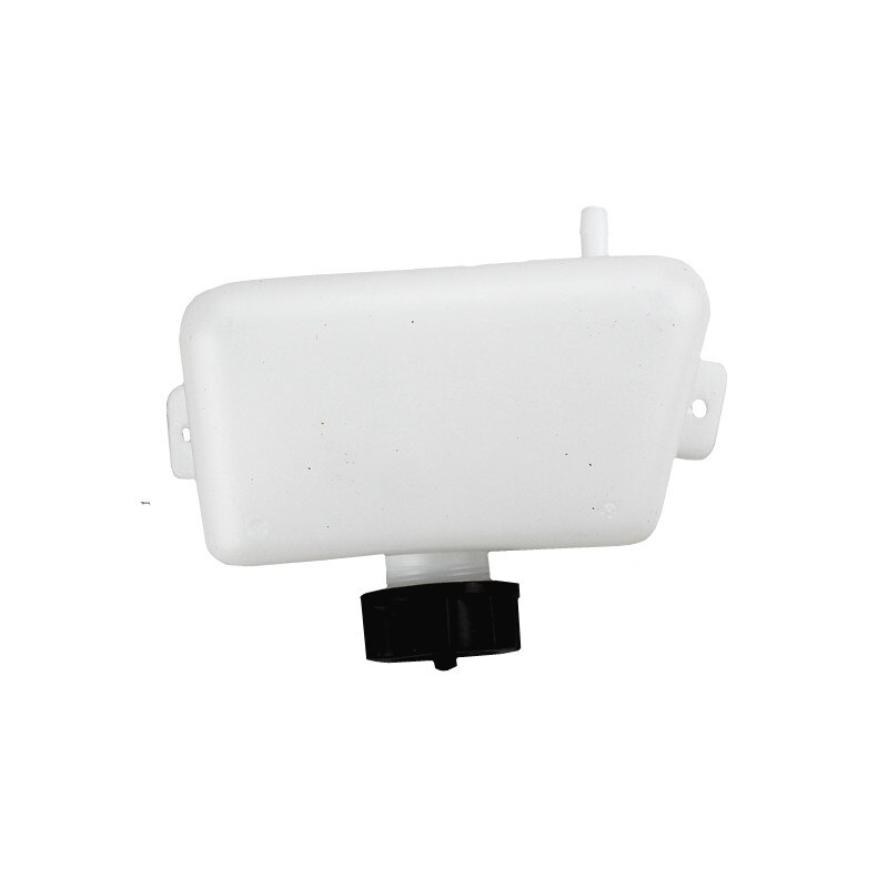 White Motorcycle Radiator Coolant Fluid Overflow Bottle Tank Reservoir Fits For 2 Stroke 49cc Pocket